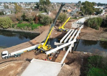 Provincia de Buenos Aires: avanzan las obras en la Avenida Combate Pavón