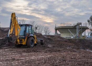 San Antonio de Areco: avanzan las obras de la Planta de Líquidos Cloacales