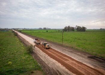 Continúa la obra en ruta 23 entre Pronunciamiento y Villa Elisa