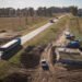 Avanza la transformación en autopista de la RN5 entre Mercedes y Suipacha