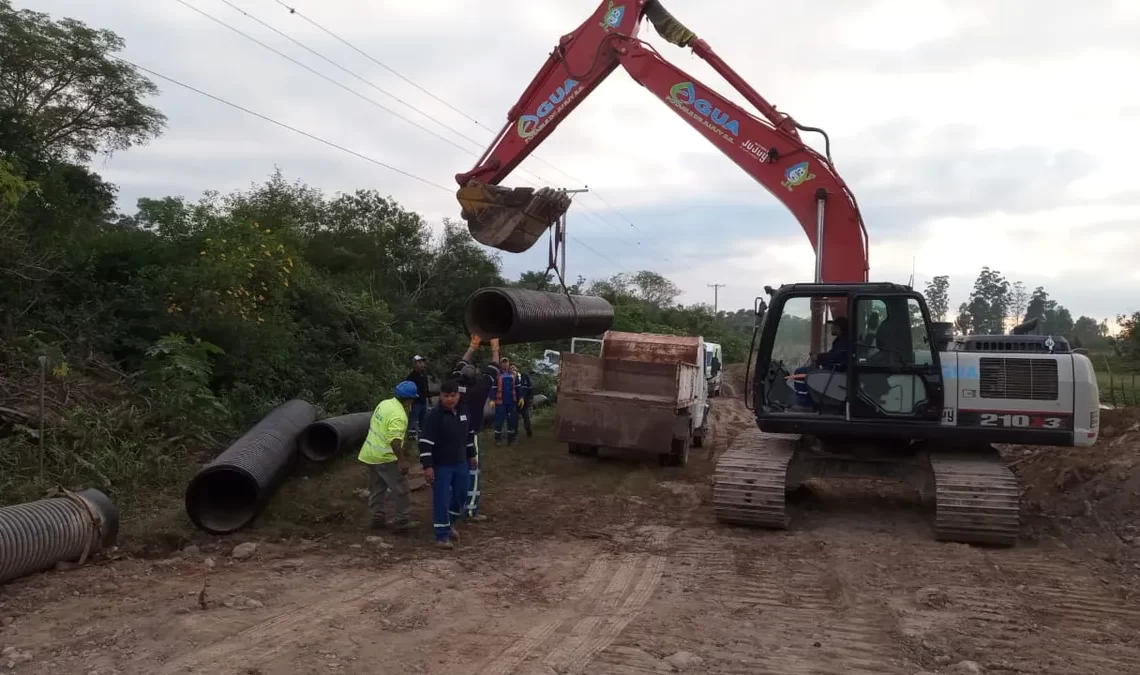 Jujuy avanza con la importante obra de agua potable