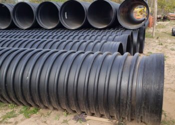 Continúa la obra de ampliación de la planta de tratamiento de Gualeguaychú