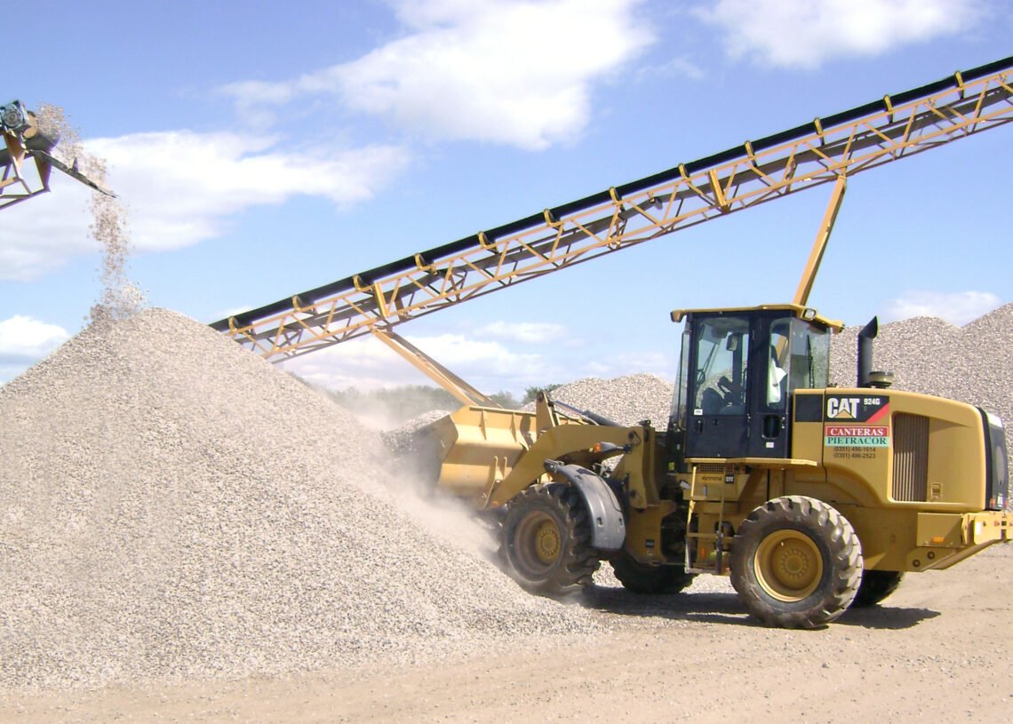 Áridos naturales: clasificación por tamaño