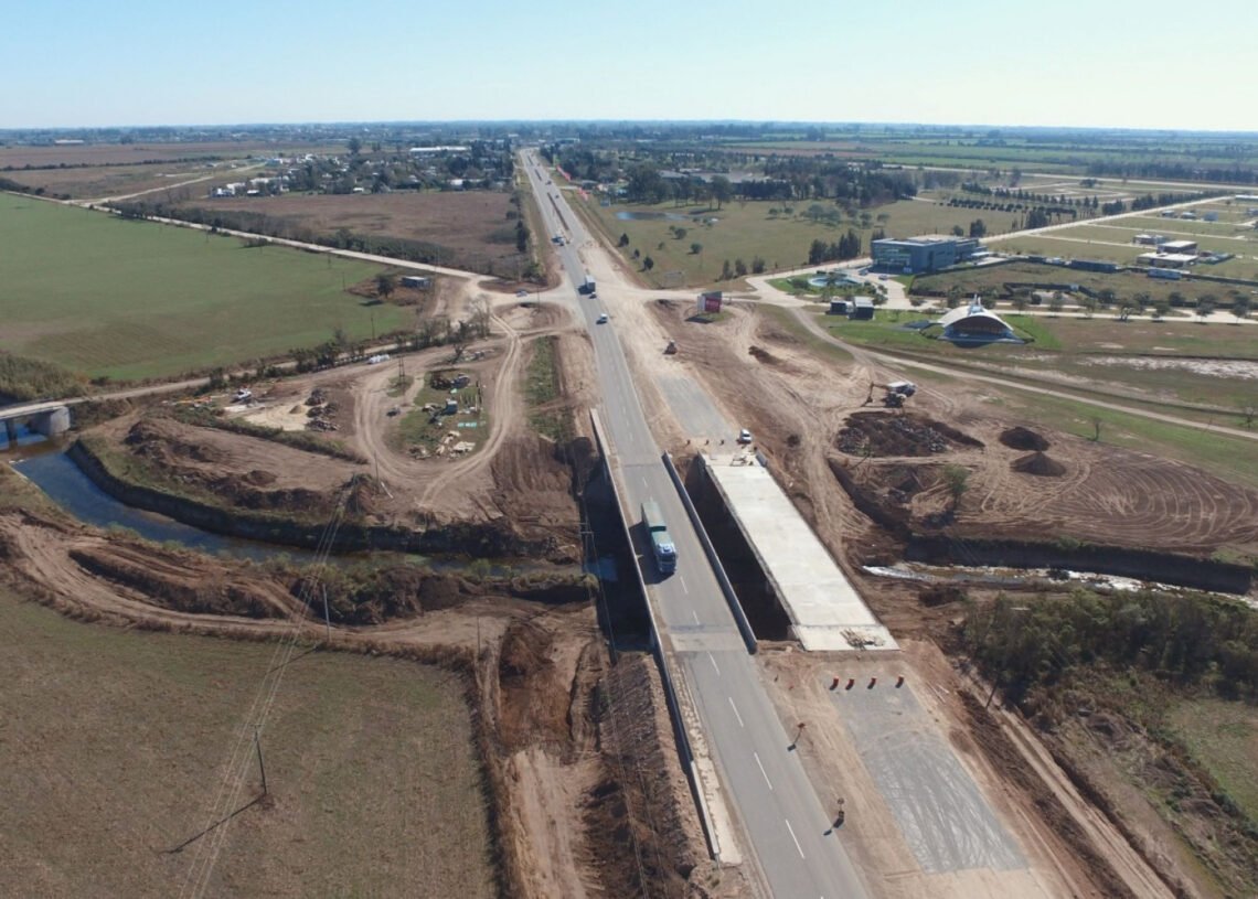 Santa Fe: avanza la construcción de la autopista de la RN34 a la altura de Sunchales