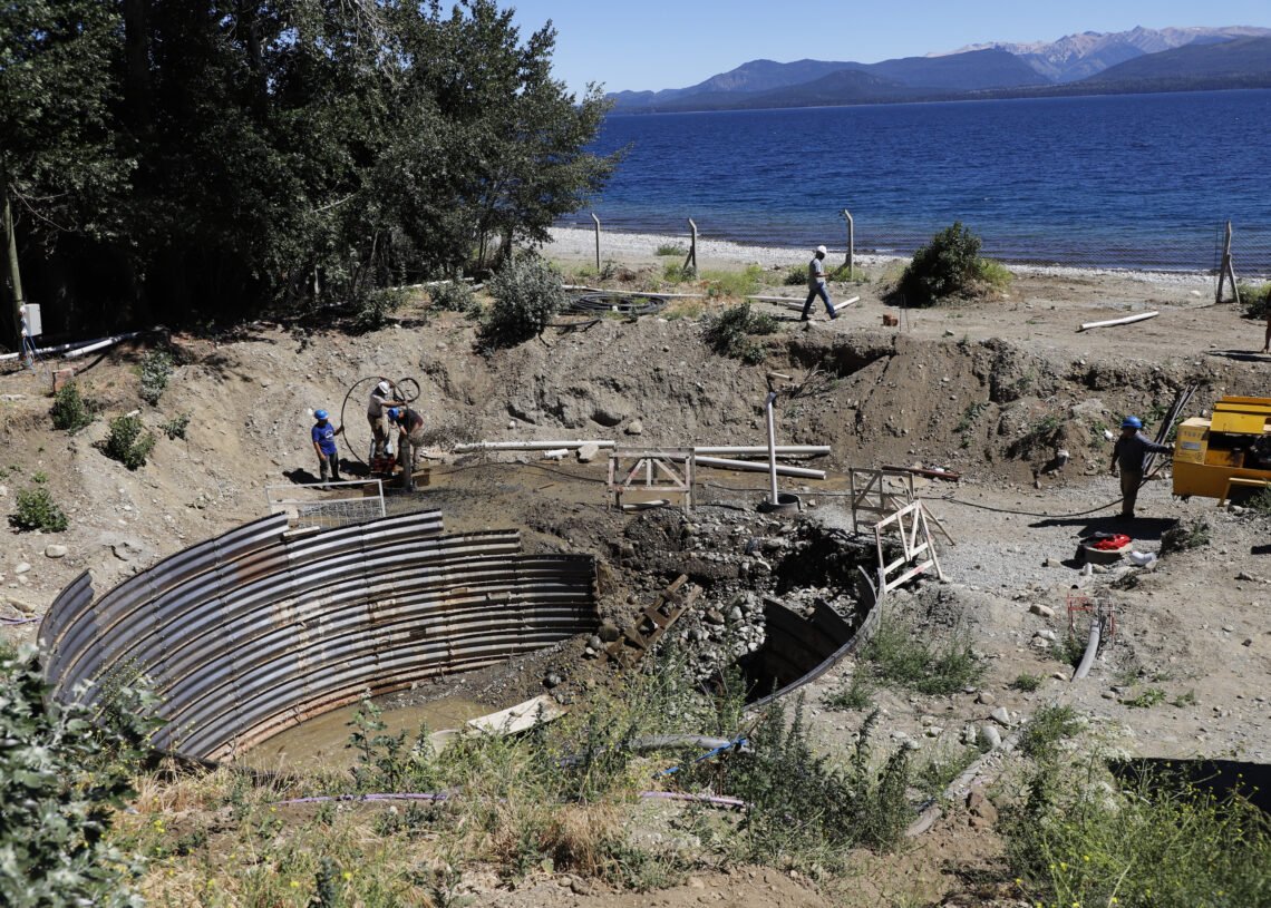 Importantes obras de infraestructura en el oeste de Bariloche