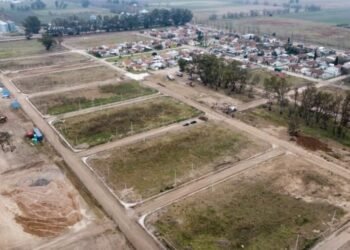 Procrear II: avanzan las obras de las 240 nuevas viviendas en Bolívar