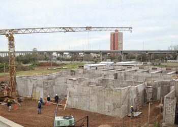 Acueducto Gran Rosario: sigue la ampliación de la planta potabilizadora