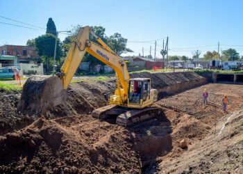 Florencio Varela: se inauguró la obra de Entubamiento del Arroyo Jiménez