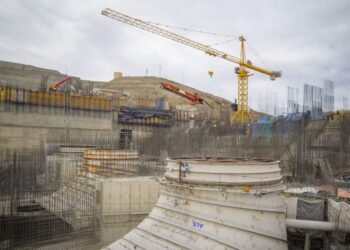 Santa Cruz: avanza la obra de la Represa Hidroeléctrica Jorge Cepernic