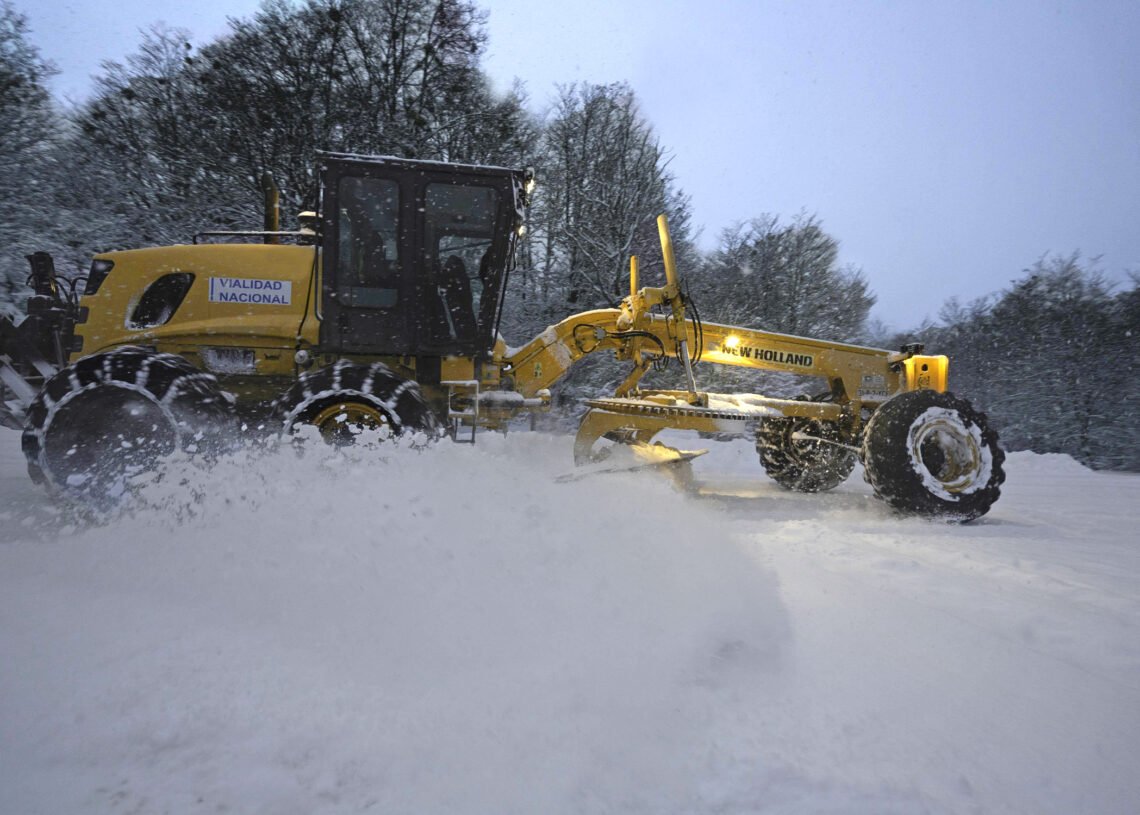 Mantenimiento invernal de la Patagonia y Mendoza