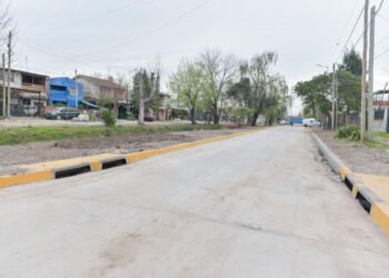 Inauguraron obras hidráulicas y de pavimento en Malvinas Argentinas