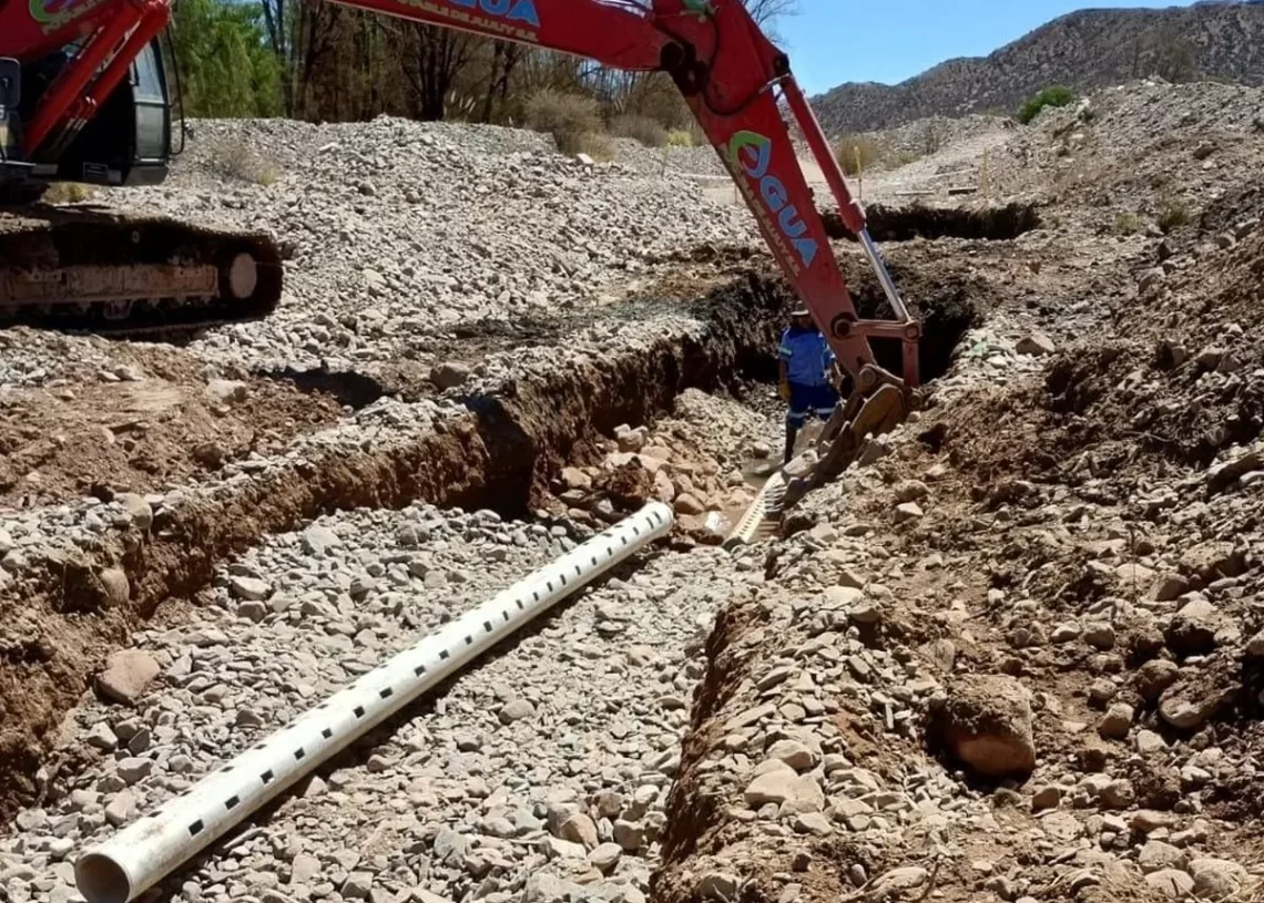 Jujuy continúa con grandes obras de acueductos para Humahuaca