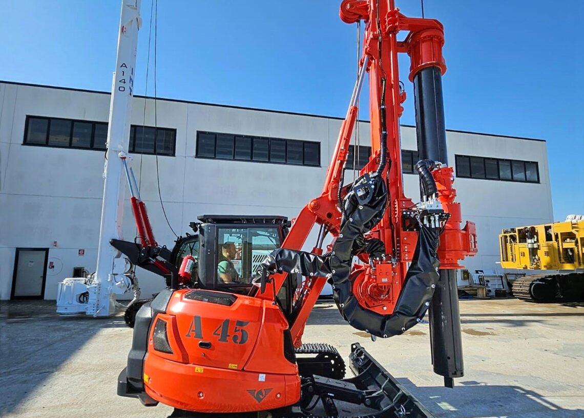 Tecnología en equipamiento para perforación y cimentaciones