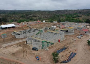 Córdoba: habilitaron obra de saneamiento cloacal en Tanti