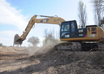 Mendoza reconstruye todas las defensas aluvionales al oeste de la Ruta Nacional 40