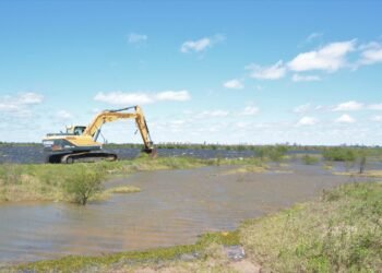 Inician obras del sistema de defensas del Gran Santa Fe