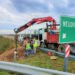 Importantes trabajos en la rotonda ubicada en la intersección de rutas nacionales 3 y 22