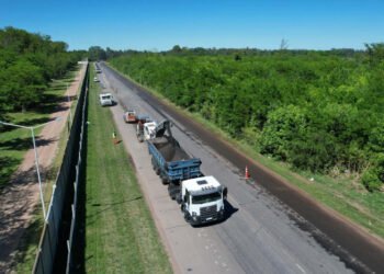 Se inició la obra de repavimentación de la Ruta Provincial Nº 205