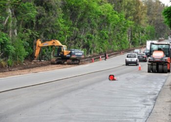 Avanzan las obras de repavimentación en la Ruta Provincial Nº23