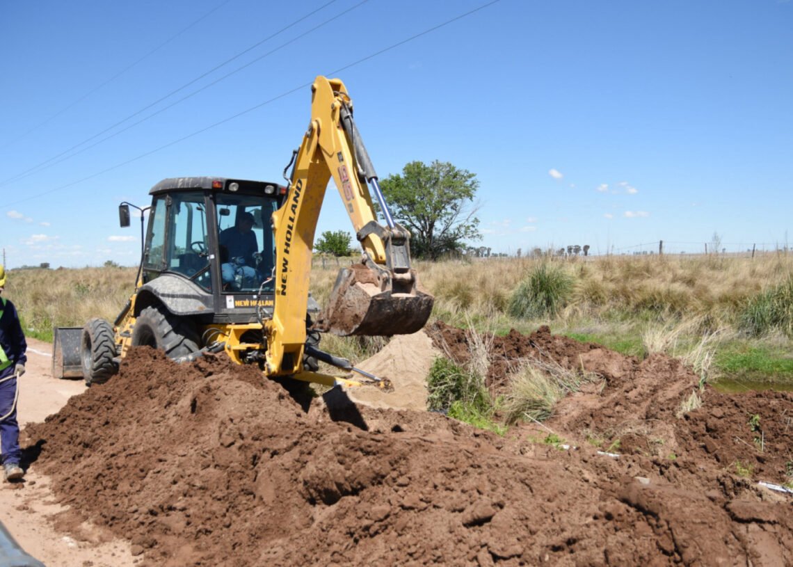 Córdoba: avanza la extensión del acueducto Huanchilla – Adelia María