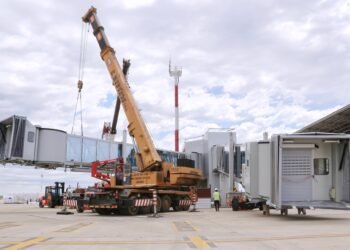Avanzan las obras en el Aeropuerto Internacional de Rosario
