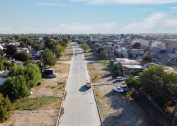 Finalizó la obra del entubamiento del Arroyo Jiménez