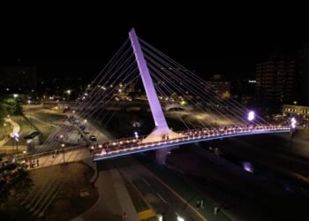 Córdoba Capital: inauguraron el nuevo puente peatonal “450 Aniversario”