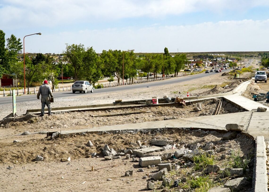 Zapala Avanzan Las Obras En La Ex Ruta