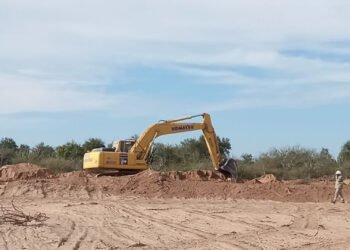 Catamarca: avanza la construcción del sistema de saneamiento en Recreo