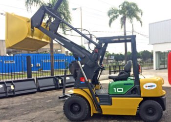 Cargadora pequeña ideal para lugares estrechos