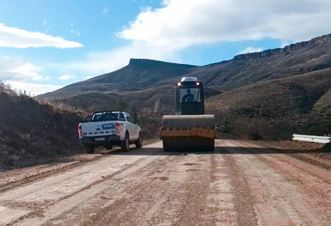 Neuquén inauguró 34 kilómetros de asfalto sobre la ruta 23