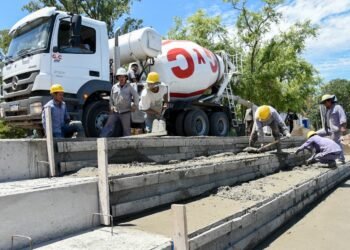 Avanzan las obras de infraestructura en Chascomús