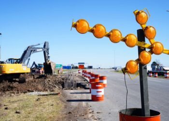 Buenos Aires: ejecutan obras en corredores provinciales Nº 36 y Nº 56