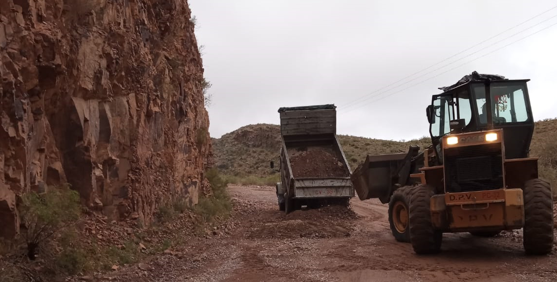 Circuitos sanrafaelinos: Mendoza realiza permanentes obras en estos caminos