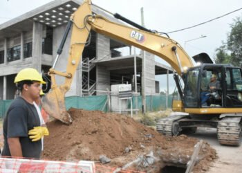 Avanzan las obras hidráulicas y viales en Cañuelas