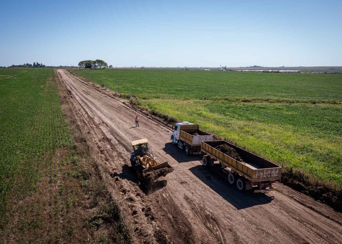 Entre Ríos: obras en el camino que conecta las rutas 12 y 11