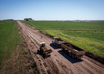 Entre Ríos: obras en el camino que conecta las rutas 12 y 11