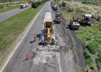 Continúan las obras en la Autopista Rosario – Santa Fe