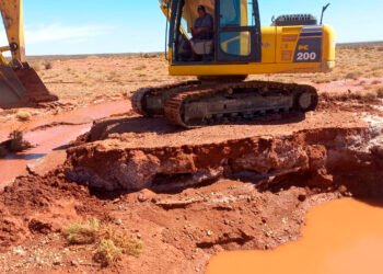 Avanza las obras en el acueducto que abastece Cutral Có y Plaza Huincul