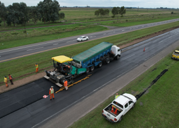 Se reiniciaron las obras de repavimentación de la Ruta Provincial 2