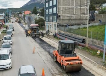 Avanza la obra del nuevo acueducto para Ushuaia