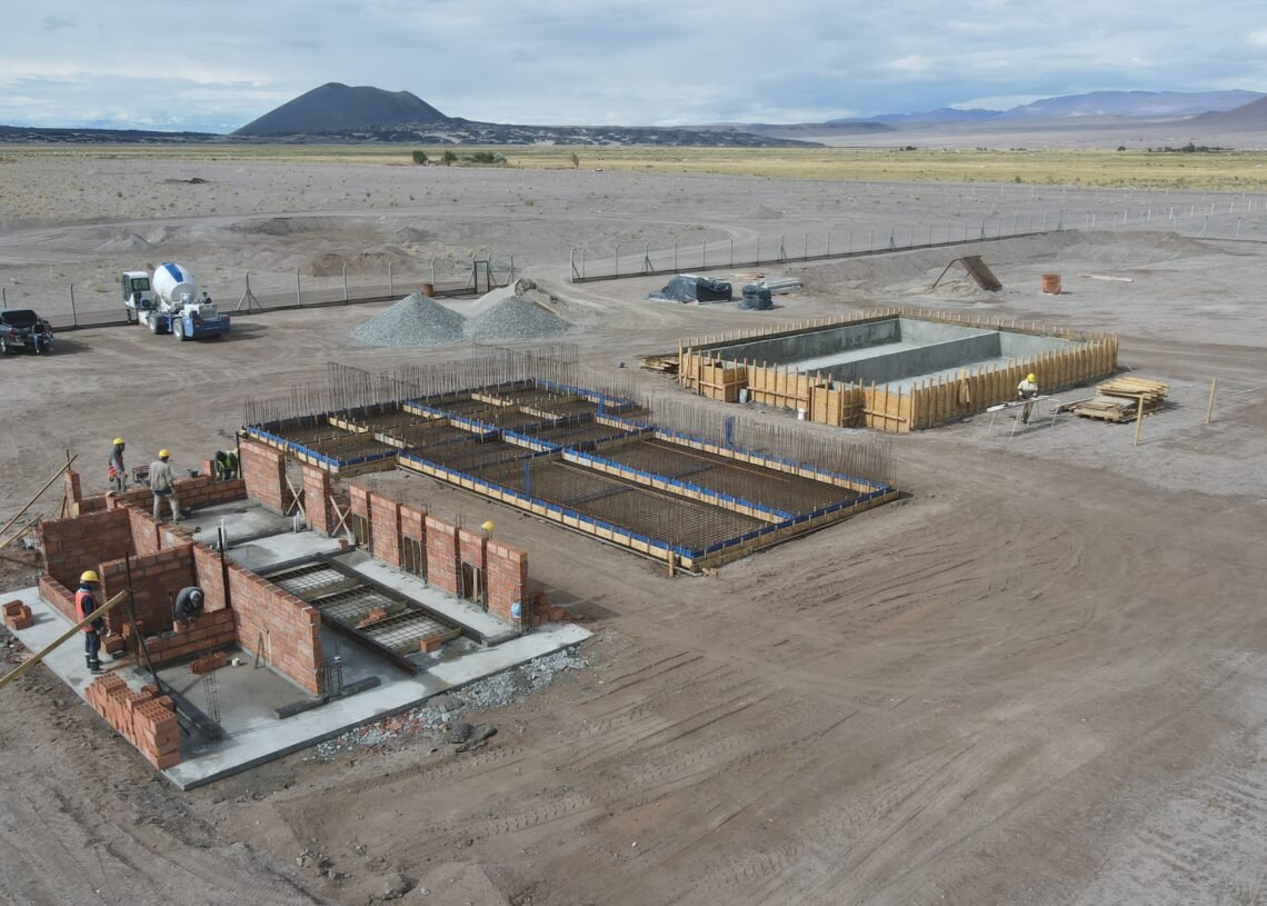Catamarca mantiene a un buen ritmo la ejecución del plan de saneamiento cloacal