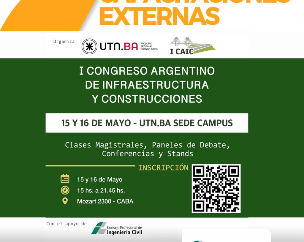 Primer Congreso Argentino de Infraestructura y Construcciones