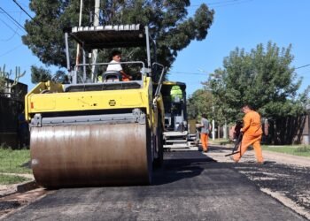 Avanzan las obras de infraestructura urbana en Baradero