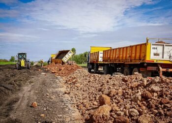 Entre Ríos: avanza la restauración del camino de San José a 1° de Mayo