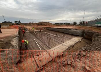 Santa Fe: sigue a buen ritmo la obra de readecuación del Canal Garello en Chabás