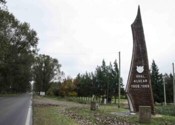 Importantes obras en el Parque Industrial de Gral. Alvear