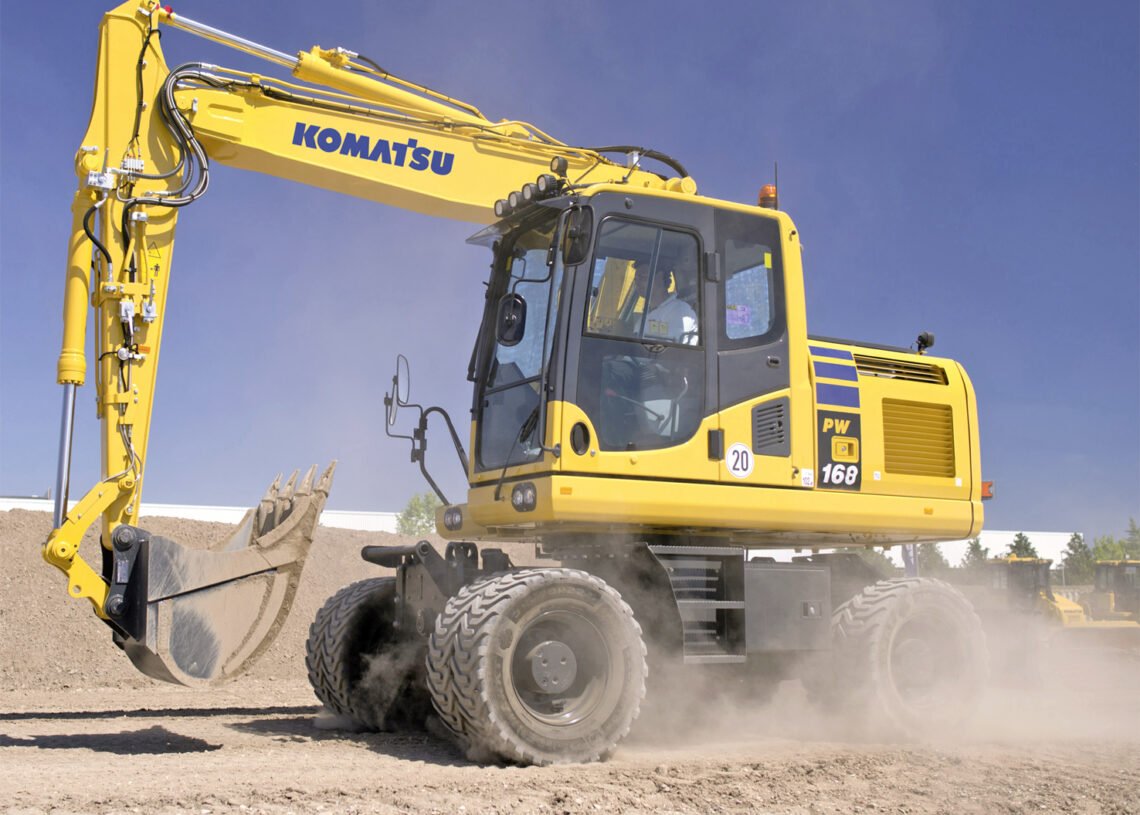 Sobre ruedas, excavadoras más versátiles y flexibles