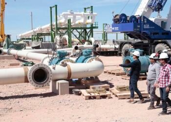 Neuquén: comenzó la obra de gas en la meseta de Añelo