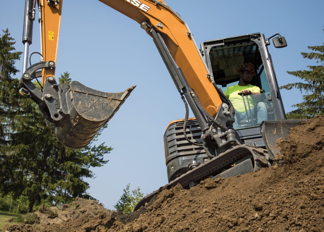 Primera línea de miniexcavadoras